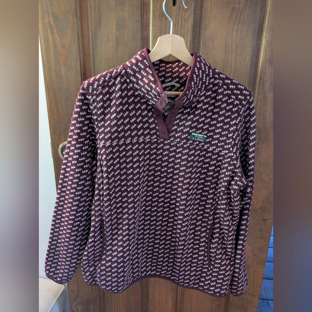 L.L. Bean Sherpa Fleece Pullover